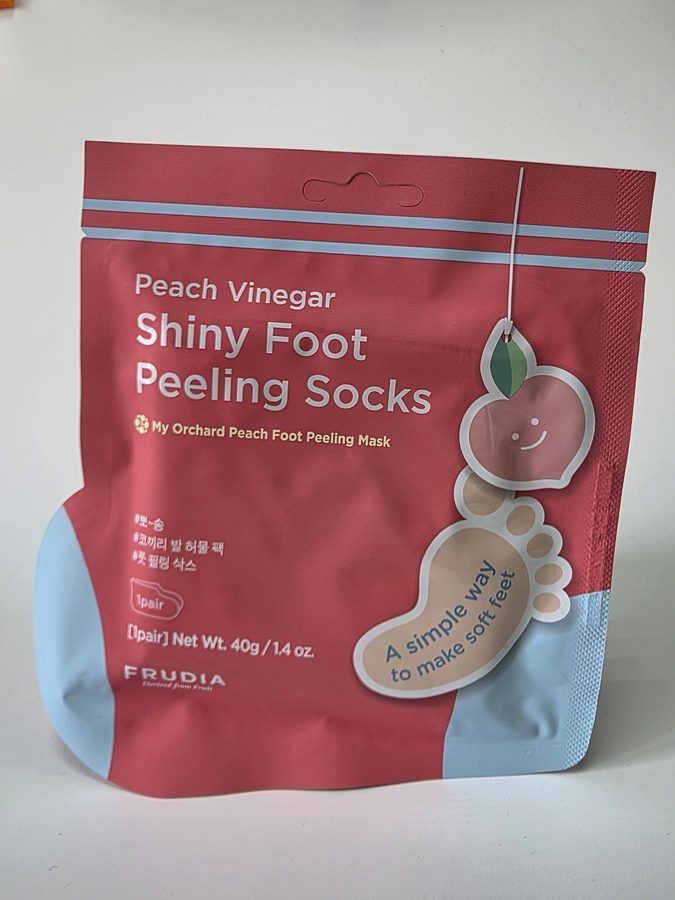 FRUDIA Маска-носочки для педикюра с ароматом персика (40г) / Frudia My Orchard Peach Foot Peeling Mask