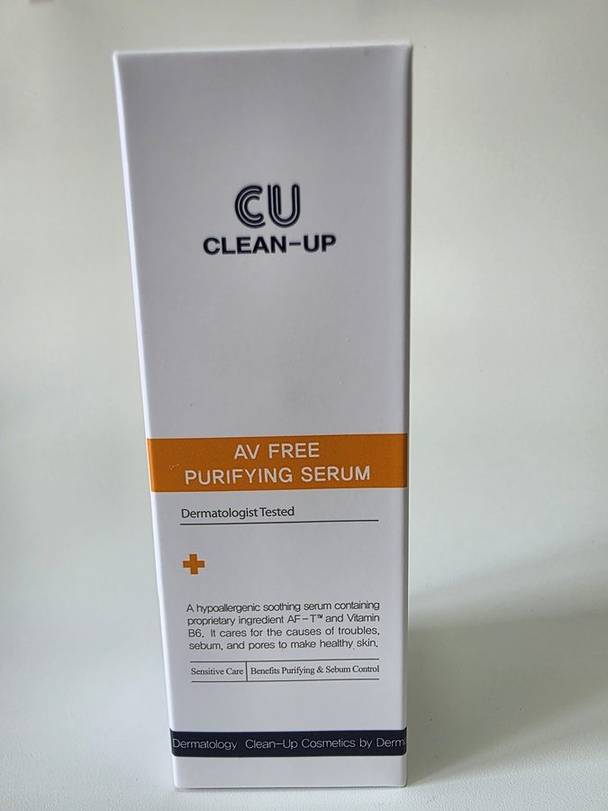 Сыворотка для Проблемной Кожи CU CLEAN-UP AV Free Purifying Serum